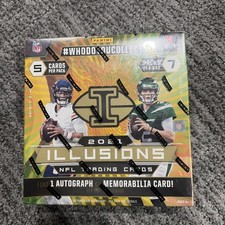 Panini 2021 ILLUSIONS NFL Football MEGA BOX - 35 Cards. FACTORY SEALED picture