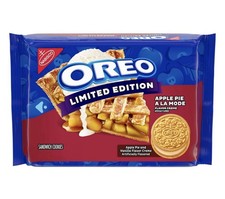 Oreo Apple Pie A La Mode Limited Edition Sandwich Cookies, Apple Pie Vanilla picture