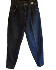 Vintage Sasson 80s High Waisted Mom Pleated Jeans Dark Academia Heritage Retro picture