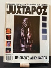 JUXTAPOZ #35 2001 Magazine HR GIGER Derek Hess Glenn Barr Cars & Guitars ART picture
