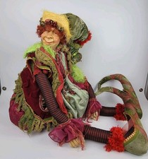 RARE Katherine's Collection Wayne Kleski ROYAL JESTER Time Fairy ELF Large 44