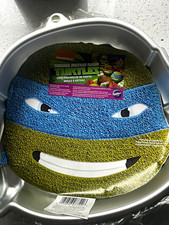 Wilton TMNT Teenage Mutant Ninja Turtles Face Aluminum Cake Pan 13x11 MPN picture