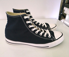 Converse Chuck Taylor All Star High Top Black/White Lace-Up M9160 men’s 10.5 picture