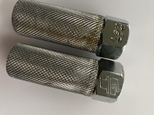 GT BMX Bike Pegs Steel Silver old school Vintage 26tooth 1990s picture