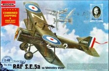 Roden 416 - 1/48 - RAF S.E.5A W/Wolseley Viper British fighter-biplane WWI picture