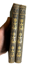 Antique 1920 Ornate Embossed Gilded Gilt Leather Original Plays W. S. Gilbert picture