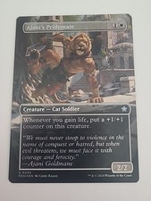 Ajani's Pridemate (Borderless) Foil Magic: Foundations #0293 0f6 picture