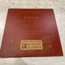 HANS WESTERMEIER - WEBER Euryanthe - Bavarian State Radio Orchestra - Vinyl picture