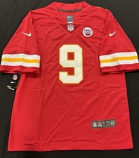 Walker #9 Chiefs Red w/ Patch Nike On Field Stitched Jersey BRAND NEW Large picture