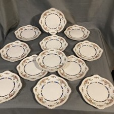 Johnson Bros. England Eastbourne (Old English) Square Salad Plate c1949 Rare 12 picture