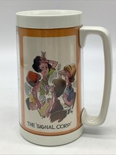 Vintage 1976 Thermo-Serv Contract Bridge Card Game Humor Mug Stein Dart Ind USA picture