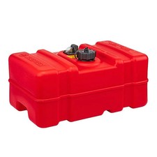 Scepter 9 Gallon Portable Marine Fuel Tank w/ Gauge | 08667 Gasoline Red picture
