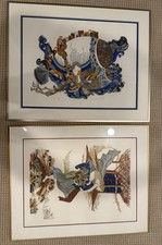 Pair Ilan Hasson Signed Limited Edition Serigraphs Framed 19/200 & 79/200 picture