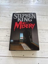 Stephen King Misery 1987 HC DJ Second Printing Viking Horror Novel picture