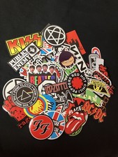 Famous Music Rock Bands Sticker Lot Of 5 Hard Rock Punk Grunge Heavy Metal picture
