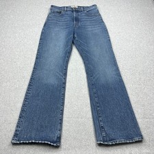 Madewell Relaxed Bootcut Jeans Womens 28 Blue Concho Wash Rigid Cone Denim Pants picture