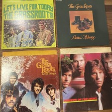 The Grass Roots 4 Vinyl LP Lot Let's Live for Today Alotta Milage Lovin Things picture