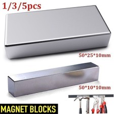 Big Block Magnets Super Strong N52 50MM Neodymium Large Magnet Rare Earth Magnet picture