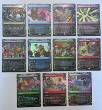 TMNT MTG Showcase Foil COMPLETE SET of 11 Technique Cards - Magic: The Gathering picture