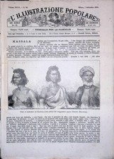 L'Illustrazione Popolare 7 September 1890 Kassala Dervisci Fara Macerata Rossi picture