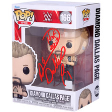 Dallas Page Diamond Dallas Page Autographed Fanatics Authentic Funko Pop Figuri picture
