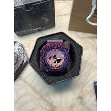 Purple & Multicolor Sunset Custom Dial Men’s Adjustable Watch picture
