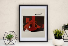 Andy Warhol Hand-Signed Original Print With COA and $3,500 USD Appraisal. picture