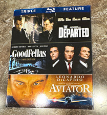 Triple Feature Blu-ray Set The Departed / GoodFellas / The Aviator Widescreen picture