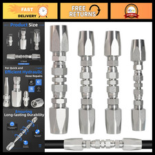 4PCS Reusable Hydraulic Hose Fittings Repair Kit - 1/2