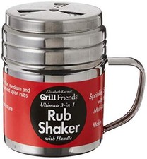 Elizabeth Karmel’s Adjustable Dry Rub Shaker with Holes for Medium and Coarse picture