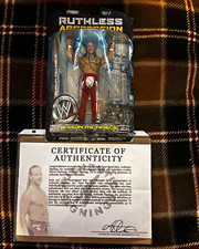 WWE Ruthless Aggression Shawn Michaels Signed Action Figure Multicolor Ages 8+ picture