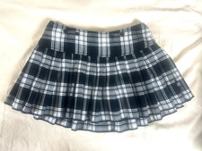Vintage 2000s Tripp NYC Pleated Mini Skirt Plaid Alt Mall Goth Jirai-Kei Size M picture