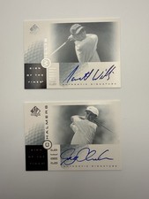 2001 Upper Deck SP - Golf Card On-Card Autos picture