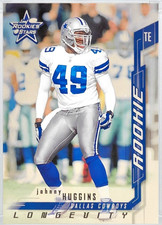 2001 Leaf Rookies and Stars Longevity #138 Johnny Huggins 1/25 picture