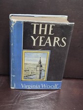 Virginia Woolf THE YEARS 1937 First Edition Trade 6th Printing HCDJ VG ​ picture