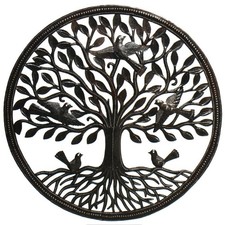 Birds on Roots Tree of Life Wall Art - Croix des Bouquets picture