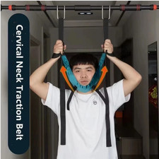 Hanging Neck Stretcher Cervical Traction Device Head Brace Support Pain Relief picture