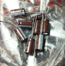 10pcs NCC 68uf 63v Radial Electrolytic Capacitors 63v68uF LXV Low ESR 68mfd 63v picture