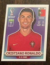 2022 Panini - Portugal 18 Cristiano Ronaldo World Cup Sticker picture