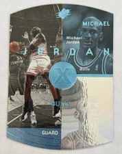 1997-98 Upper Deck SPx Michael Jordan Blue Holo Die Cut #6 picture
