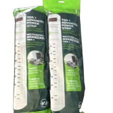 TrickleStar Advanced Power Strip 7 Outlet Surge Protection Indoor Bundle of 2  picture