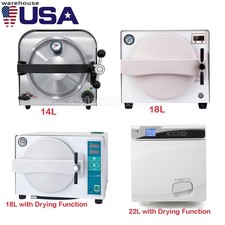 14/18/22L Dental Class N Autoclave Vacuum Steam Sterilizer Medical Sterilization picture