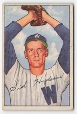 1952 Bowman #123 Sid Hudson picture