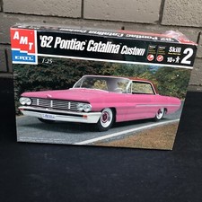 AMT ERTL ‘62 Pontiac Catalina Custom Model Kit 1/25 Scale Plastic Model Kit NEW picture