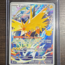 The Pokemon Company Pokemon TCG Zapdos 133/128 Secret Rare Full Art Holo EN picture