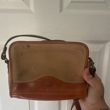 Vintage Timberland Crossbody Leather Purse picture