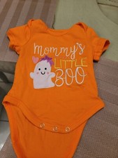 Unique Baby Girls Halloween Mommy's Little Boo picture