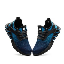 SUYSTEX Mens Work Sneaker Walking Indestructible Steel Toe Safety Shoes Hiking picture