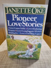 Pioneer Love Stories 5 book box set by Janette Oke in slip box books 1-5 picture
