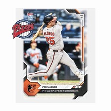 Pete Alonso RBI Leader 2026 MLB Topps NOW Card 735 Presale picture